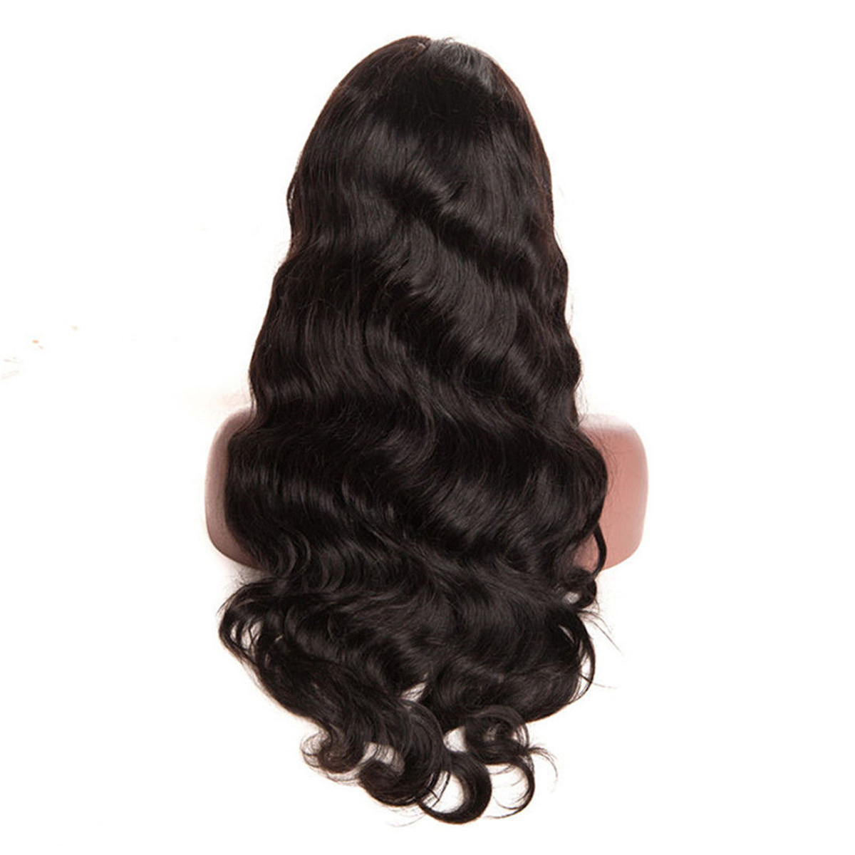 Glueless Lace Front Hair Wigs Wave Curly Wig Brazilian Simulated Women 24 inch