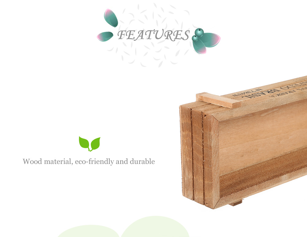 Wooden Juicy Plants Fleshy Succulents Flower Garden Pot Box Wooden Juicy Plants Fleshy Succulents Flower Garden Pot Box