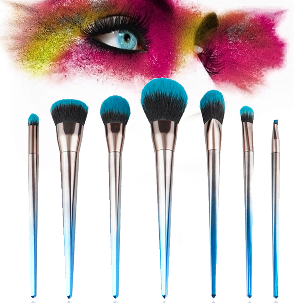 7Pcs Makeup Brushes Set