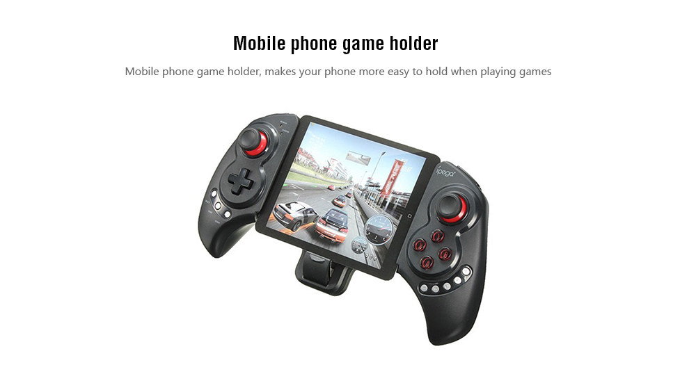 iPega PG-9023 Wireless Bluetooth Game Controller Gamepad Joystick with Stretch Bracket for iPhone 6 Plus iOS Android System iPega PG-9023 Wireless Bluetooth Game Controller Gamepad Joystick with Stretch Bracket for iPhone 6 Plus iOS Android System